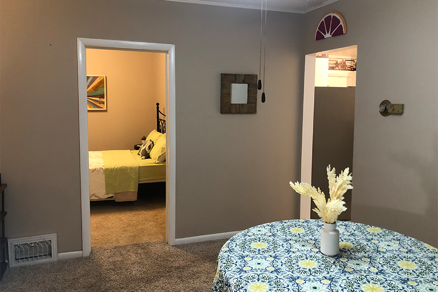 Spirit Valley home view on bedroom